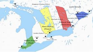 Upper and Lower Canada Map Upper Canada Wikipedia