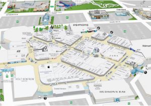 Upper Canada Mall Map Centre Map Square One Shopping Centre