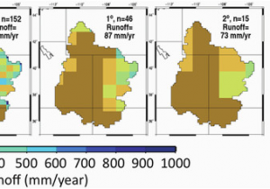 Upper Colorado River Basin Map Influence Of Spatial Resolution On Upper Colorado River Basin Runoff