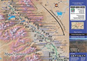 Upper Colorado River Map Colorado Fishing Map Bundle Fishing Maps Fly Fishing Maps