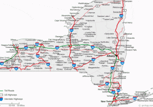 Upper Michigan Road Map Map Of New York Cities New York Road Map
