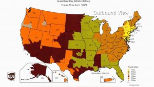 Ups Shipping Map From California Ups Delivery Times Map New How Not to Do Customer Service the United