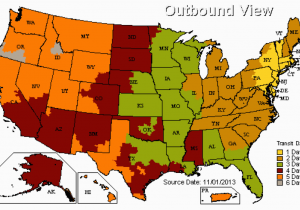 Ups Shipping Map From California Ups Delivery Times Map New How Not to Do Customer Service the United