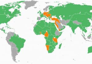 Us Bases In Europe Map the Countries Involved In World War I