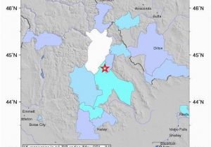 Usgs Earthquake Map oregon Earthquake Swarm Continues to Shake Central Idaho Boise State