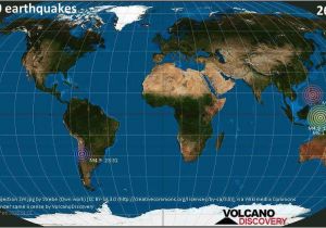 Usgs Earthquake Map Texas Complete Earthquake List for Monday 26 February 2018