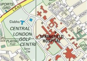 Uxbridge England Map Index Of Lunatic asylums and Mental Hospitals