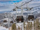 Vail Colorado Ski Map Gondola Ride Mid Way Up Vail Mountain Picture Of Vail Mountain