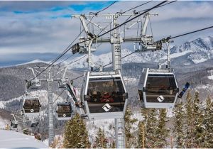 Vail Colorado Ski Map Gondola Ride Mid Way Up Vail Mountain Picture Of Vail Mountain