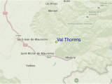 Val Thorens France Map Val Thorens Pra Vodce Po Sta Edisku Mapa Lokaca Val Thorens
