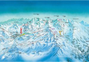 Val Thorens Map France Val Thorens Pra Vodce Po Sta Edisku Mapa Lokaca Val Thorens