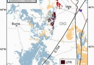 Vale oregon Map Pdf the Littlefield Rhyolite and associated Mafic Lavas Bimodal