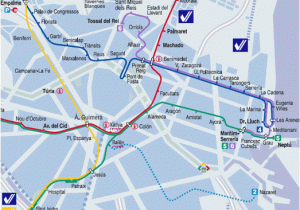 Valencia Spain Metro Map How to Get there City Of Arts and Sciences