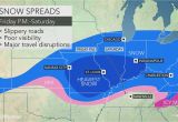 Valley City Ohio Map Snowstorm Poised to Hinder Travel From Missouri Through Ohio