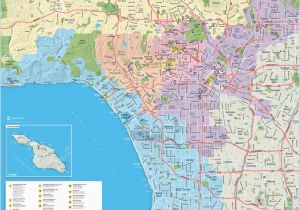 Van Ives California Map Detailed tourist Map Los Angeles Contemporary Art Websites Fresh Los
