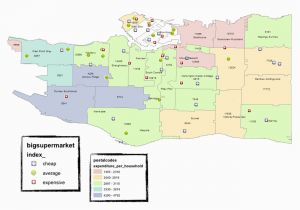 Vancouver Canada Zip Code Map Vancouver Bc Zip Code Map Woestenhoeve