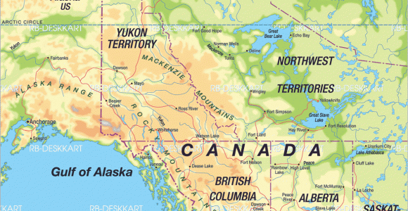 Vancouver On Canada Map Map Of Canada West Region In Canada Welt atlas De