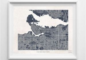 Vancouver On Canada Map Vancouver Canada Map 19 95 Shipping Worldwide Click