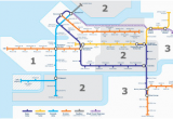 Vancouver Skytrain Canada Line Map Canada Line Wikivisually