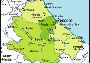 Vasto Italy Map Pinterest