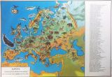 Vegetation Map Europe Natural Vegetation and Characteristic Wild Animals Of Europe