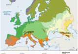 Vegetation Map Of Europe 106 Best Europe Images In 2018 Europe Maps Historical Maps