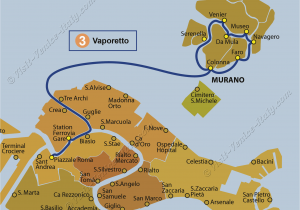 Venice Italy Airport Map Transport Vaporetto Waterbus Bus Lines Maps Venice Italy