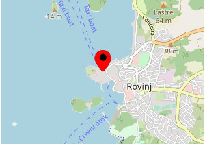 Venice Italy Map Of attractions Rovinj Ferry Port
