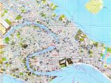 Venice Italy Map Of attractions Venice Street Map Venice Italy Mappery Places I D Like to Go