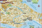 Venice Italy tourist Map Map Of Venice
