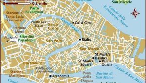 Venice Italy tourist Map Map Of Venice