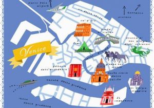 Venice On A Map Of Italy Diy Home Projects Maps Venice Map Venice Life Map