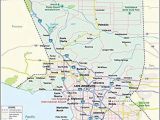 Ventura California Zip Code Map Amazon Com Los Angeles County Map 36 W X 37 H Office Products