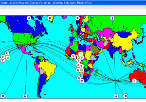 Venus Texas Map Local Space and astrocartography Maps