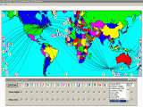 Venus Texas Map Local Space and astrocartography Maps