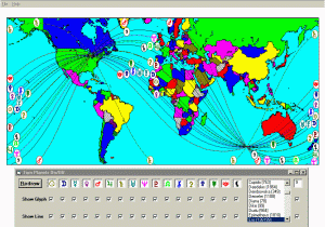 Venus Texas Map Local Space and astrocartography Maps