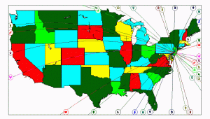 Venus Texas Map Local Space and astrocartography Maps