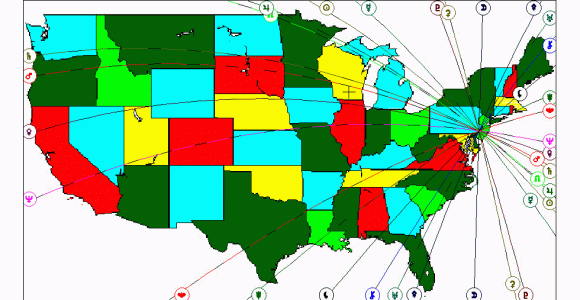 Venus Texas Map Local Space and astrocartography Maps