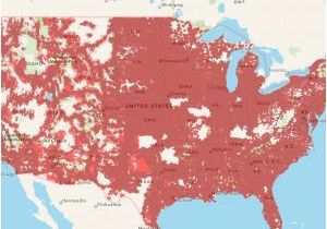 Verizon 4g Map Minnesota Verizon Cell Phone Coverage Map Fresh United States Map Sprint