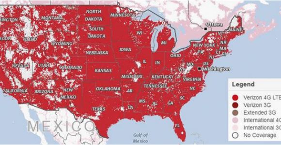 Verizon Coverage Map California Verizon Wireless Map Maps Directions