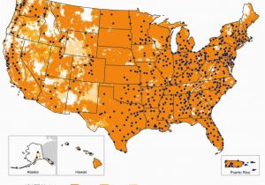 Verizon Coverage Map Georgia Verizon Wireless Map Luxury att Vs Verizon Vs California State Map