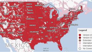 Verizon Coverage Map Michigan Verizon Mexico Coverage Map Maps Directions