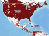 Verizon Coverage Map north Carolina Cell Phone Coverage In Mexico Declines for U S Verizon Customers