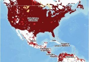 Verizon Coverage Map north Carolina Cell Phone Coverage In Mexico Declines for U S Verizon Customers