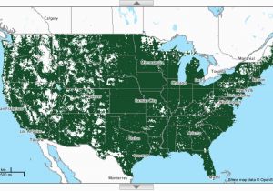 Verizon Michigan Coverage Map United States Map Of Sprint Coverage Best Coverage area Illinois