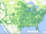 Verizon Wireless Coverage Map Michigan Cell Phone Coverage Map Comparison World Map Directory