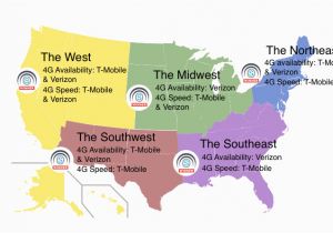 Verizon Wireless Coverage Map oregon New Lte Study Shows T Mobile and Verizon are the Only Networks that