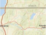 Vermont Canada Border Map Fairfield Vt