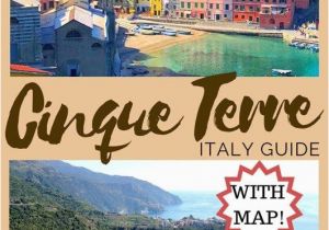 Vernazza Italy Map 17 Essential Tips to Visit the Cinque Terre towns In One Day Los