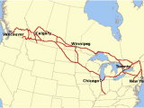 Via Canada Map Canadian Pacific Railway Wikipedia